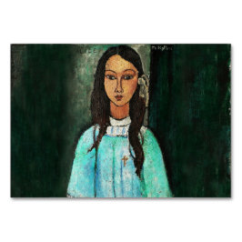 モディリアーニアリスヴィンテージ絵画ファインアート テーブルナンバー