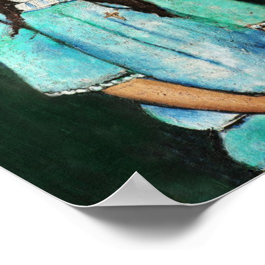 モディリアーニアリスヴィンテージ絵画ファインアート ポスター (角)