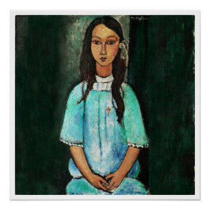 モディリアーニアリスヴィンテージ絵画ファインアート ポスター