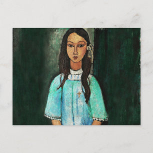 モディリアーニアリスヴィンテージ絵画ファインアート ポストカード