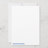 「モディリアーニインスパイアアート招待状」 招待状 (裏面)