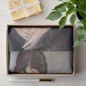 モディリアーニカフェ歌手のポートレート 薄葉紙 (ギフト)