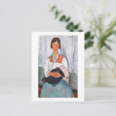 モディリアーニベビージプシーウーマン ポストカード (スタンド正面)