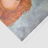 モディリアーニ赤毛女性 薄葉紙 (詳細)