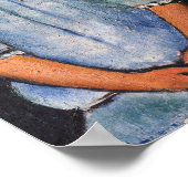 モディリアーニ・アリスポートレート ポスター (角)