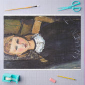 モディリアーニ・セローニポートレート 薄葉紙 (クラフト)