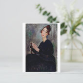 モディリアーニ・デディポートレート ポストカード (スタンド正面)