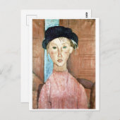 モディリアーニ ポストカード (正面/裏面)