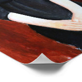 モディリアーニ・ポーレットジョルダンポートレート ポスター (角)