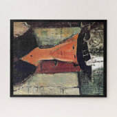 モディリアーニ – マダムポンパドールポートレート ジグソーパズル (横)