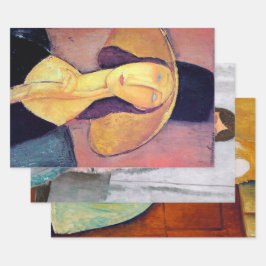 モディリアーニ ラッピングペーパーシート