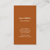 モディリアーニ – Jeanne Hebuterne Large Hat - QRコード 名刺 (裏面)