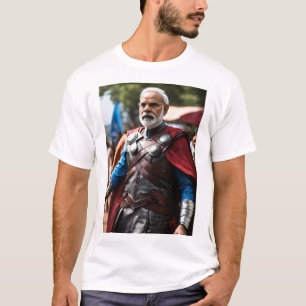 モディ独占的マニア:ナレンドラ・モディGraphic Tee» Tシャツ