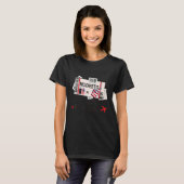 モデストガールモデストボーディングパス Tシャツ (正面フル)
