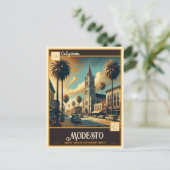 モデスト、カリフォルニア州 |ヴィンテージはがき ポストカード (スタンド正面)