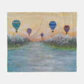 モデスト フリースブランケット (正面(横))