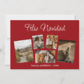 モデナ郵便ナビデナコンコラージュ・ド・フォトス シーズンカード (正面)