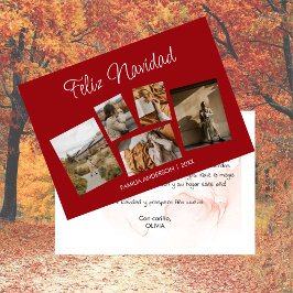 モデナ郵便ナビデナコンコラージュ・ド・フォトス シーズンカード