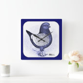 モデナ・アルゲント スクエア壁時計 (ホーム)