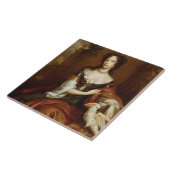 モデナ(1658-1718年)のメリー、c.1685 (キャンバスの油) タイル (側面)