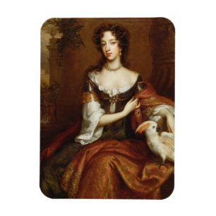 モデナ(1658-1718年)のメリー、c.1685 (キャンバスの油) マグネット