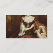 モデナ(1658-1718年)のメリー、c.1685 (キャンバスの油) 名刺 (裏面)