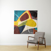 モデニストの抽象芸術水絵画色。 タペストリー (インサイチュ)