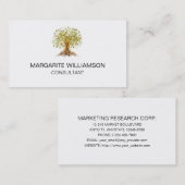 モデニストツリー13名刺 名刺 (正面/裏面)