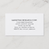 モデニストツリー13名刺 名刺 (裏面)