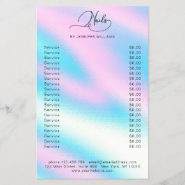 モデネ爪、 ネイルチラシ チラシ