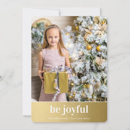 モデュラー プリント、裏面に写真、偽のゴールド フォイル 縦 シーズンカード (正面)