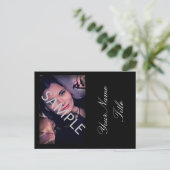 モデリング/演技ミニZed/Compカード ポストカード (スタンド正面)