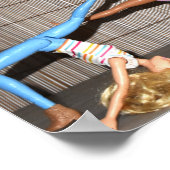 モデルが動作。 ポスター (角)