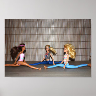 モデルが動作。 ポスター