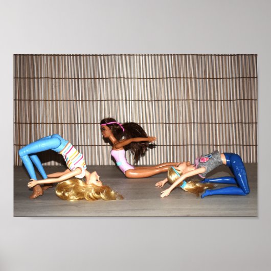 モデルが動作。 ポスター (正面)