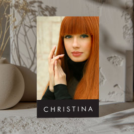 モデルとアクターのヘッドショモダンット 名刺