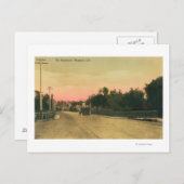 モデルのビュー – Tフォードの上のブールバード ポストカード (正面/裏面)