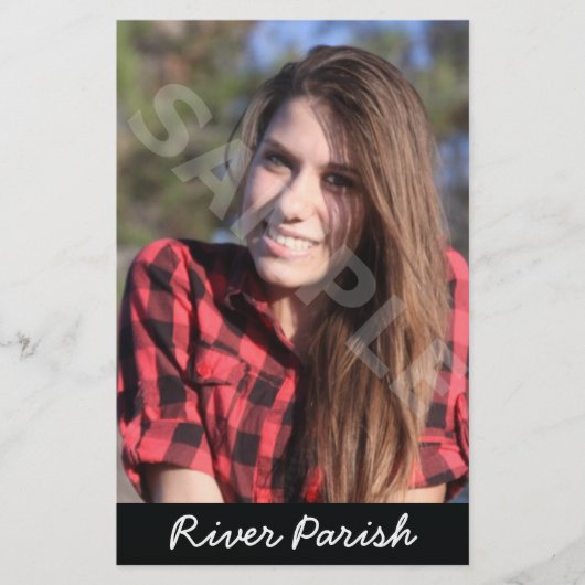 モデルのヘッドショットカードモデルのアクター チラシ (正面)