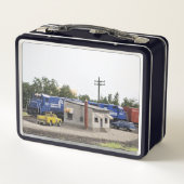 モデルの鉄道クローズアップ メタルランチボックス (裏面)