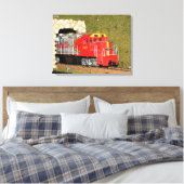 モデルの鉄道# 11キャンバス キャンバスプリント (インサイチュ (寝室))