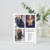 モデルアクター3フォトコンポーネントカードWHT – はがき (スタンド正面)