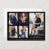 モデルアクター5フォトカードポストカードブロック ポストカード (正面/裏面)