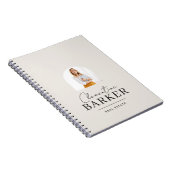 モデルアーチフォトビジネスブランディング ノートブック (右側)