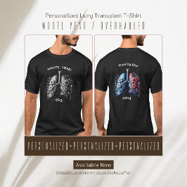 モデルイヤー/オーバーホールイヤー 肺移植Tシャツ Tシャツ