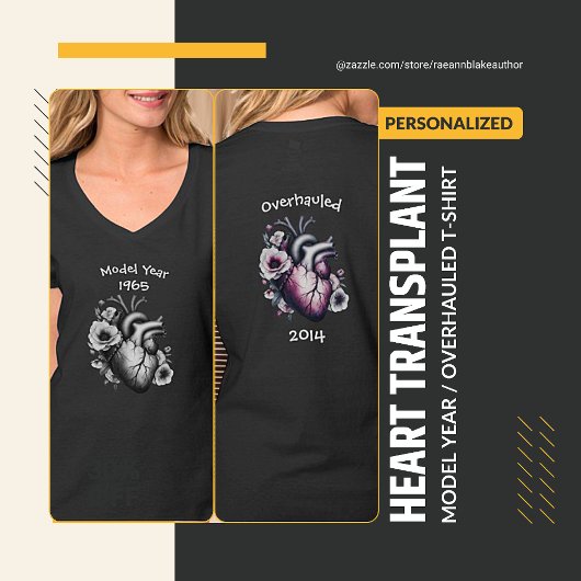モデルイヤー/オーバーホール済み心臓移植Tシャツ Tシャツ