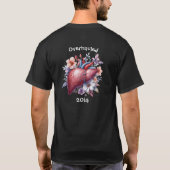 モデルイヤー/オーバーホール済み肝移植Tシャツ Tシャツ (裏面)
