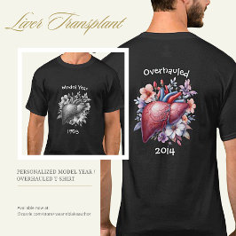 モデルイヤー/オーバーホール済み肝移植Tシャツ Tシャツ