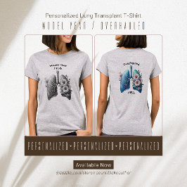 モデルイヤー/オーバーホール済み肺移植Tシャツ Tシャツ