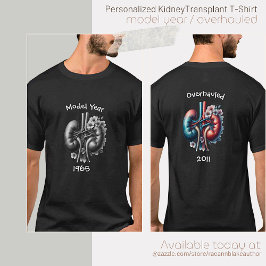 モデルイヤー/オーバーホール済み腎移植Tシャツ Tシャツ