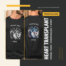 モデルイヤー/心臓移植 Tシャツ